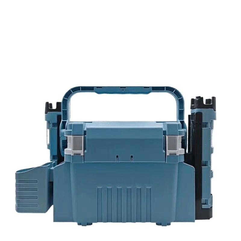 Кутия за риболов за открито с голям капацитет, подсилени стени, държач за въдици и многофункционално съхранение