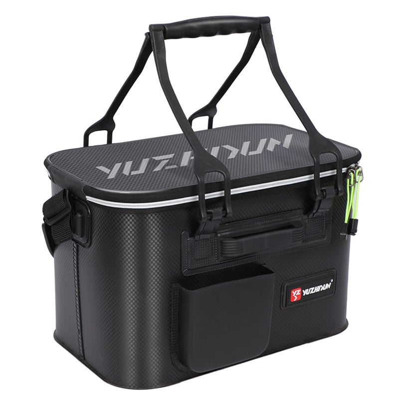 Риболовна кутия с голям капацитет и усилена кофа за риболов с EVA материал за полеви условия