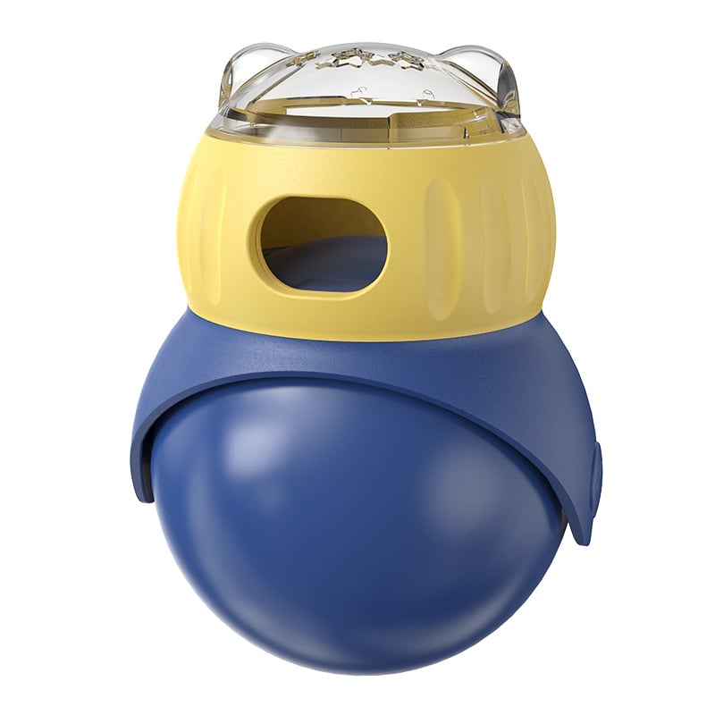 Παιχνίδι σκύλου σε σχήμα κουκουβάγιας με γρίφο φαγητού και βάση που γυρίζει