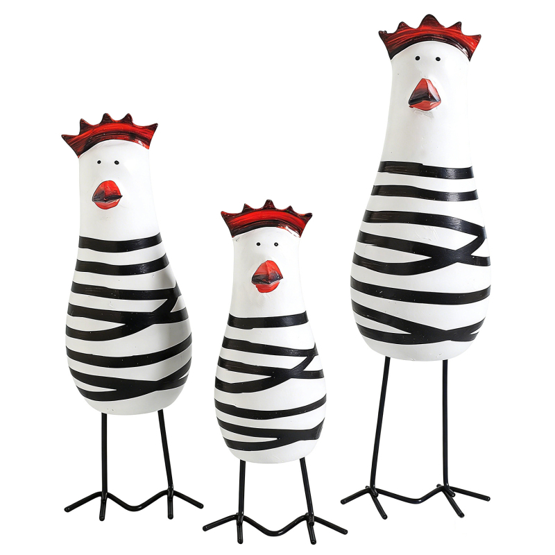 Европейски стил дървени пиленца – сладки декоративни фигурки за бюро, дърворезба на животни, подарък за рожден ден