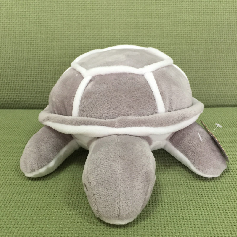Плюшено зайче с дълги уши, мини размер, сиво-бяло, 15 cm, детска плюшена играчка