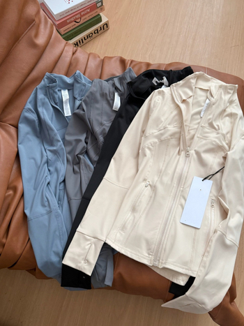 Cross-Border Al0 Γυναικείο μπουφάν με ψηλό γιακά, κλασική στενή γραμμή για γιόγκα, ελαστικό, διαπνέον και γρήγορα στεγνωμένο κορυφαίο