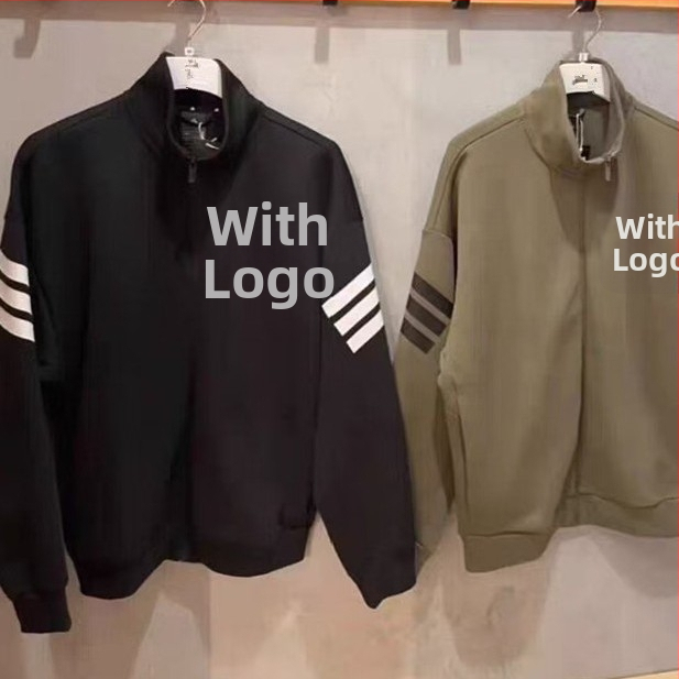 Pánske hoodie cardigan, voľný strih, dlhé rukávy, na jar a jeseň 2025