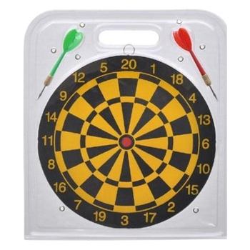 Дартборд комплект за деца, двустранен мини дартборд с дартове