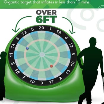 Prilagodljiva sklopiva ploča za darts s nogometnim motivom – ogroman darts izazov za razne prilike