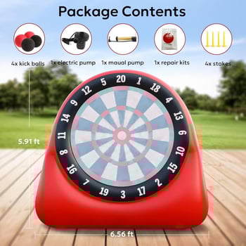 Prilagodljiva sklopiva ploča za darts s nogometnim motivom – ogroman darts izazov za razne prilike