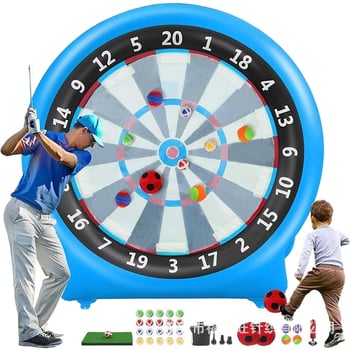 Dartboard za trening nogometa s lijepljivim ciljem – napuhujuća vanjska igra