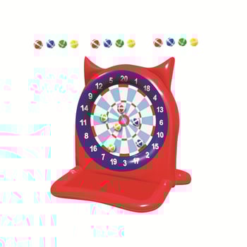 PVC napuhujuća ploča za pikado za vanjsku upotrebu, pikado cilj za nogomet, napuhujući cilj za djecu