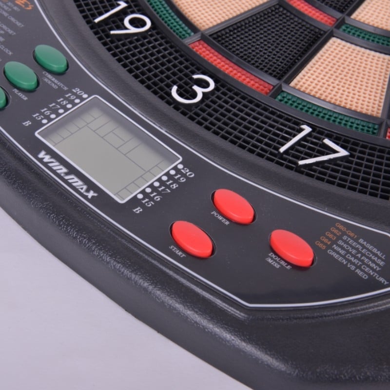 18-inčni elektronički set za dartove s automatskim bodovanjem i mekanim dartovima