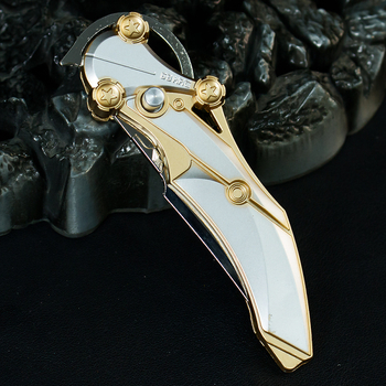 Delta Props 15 cm сгъваем нож Blade of Mercy, метален модел оръжие, занаятчийска играчка, без острие