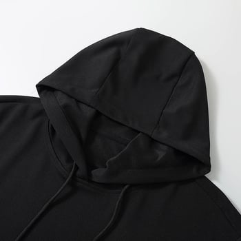 Ανδρικό oversized φούτερ με κουκούλα, μακρυμάνικο, χαλαρή γραμμή, για άνοιξη και φθινοπωρο