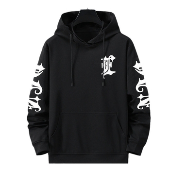 Ανδρικό oversized φούτερ με κουκούλα, μακρυμάνικο, χαλαρή γραμμή, για άνοιξη και φθινοπωρο