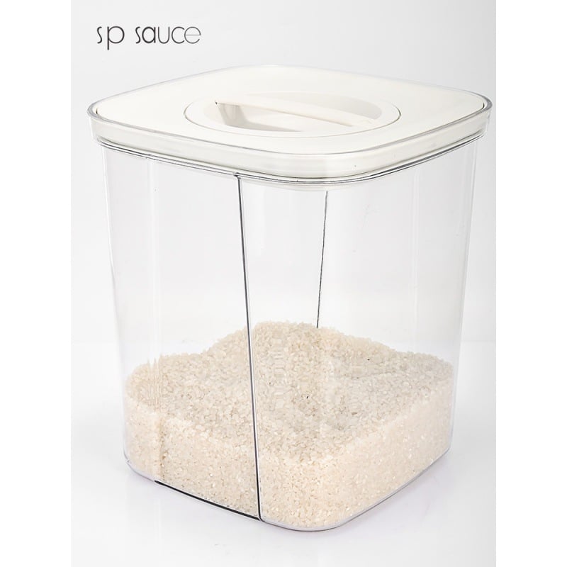 PP кутия за съхранение на зърнени храни, влагозащитена и против насекоми, запечатана, капацитет над 10 л