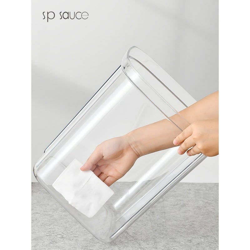 PP кутия за съхранение на зърнени храни, влагозащитена и против насекоми, запечатана, капацитет над 10 л