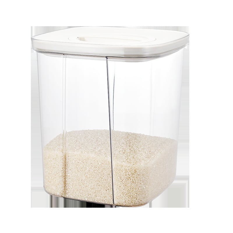 PP кутия за съхранение на зърнени храни, влагозащитена и против насекоми, запечатана, капацитет над 10 л