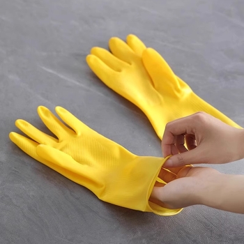 Гумени домакински ръкавици за кухня – устойчиви на вода, латексни ръкавици за почистване и миене на съдове