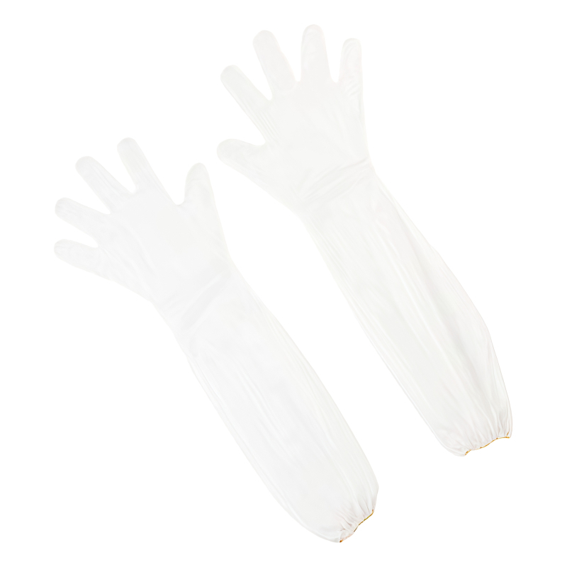 Γάντια μίας χρήσης παχύτερα και ανθεκτικά για πλύσιμο πιάτων, με επεκτεινόμενο μανσέτα, αδιάβροχα προστατευτικά για οικιακή χρήση