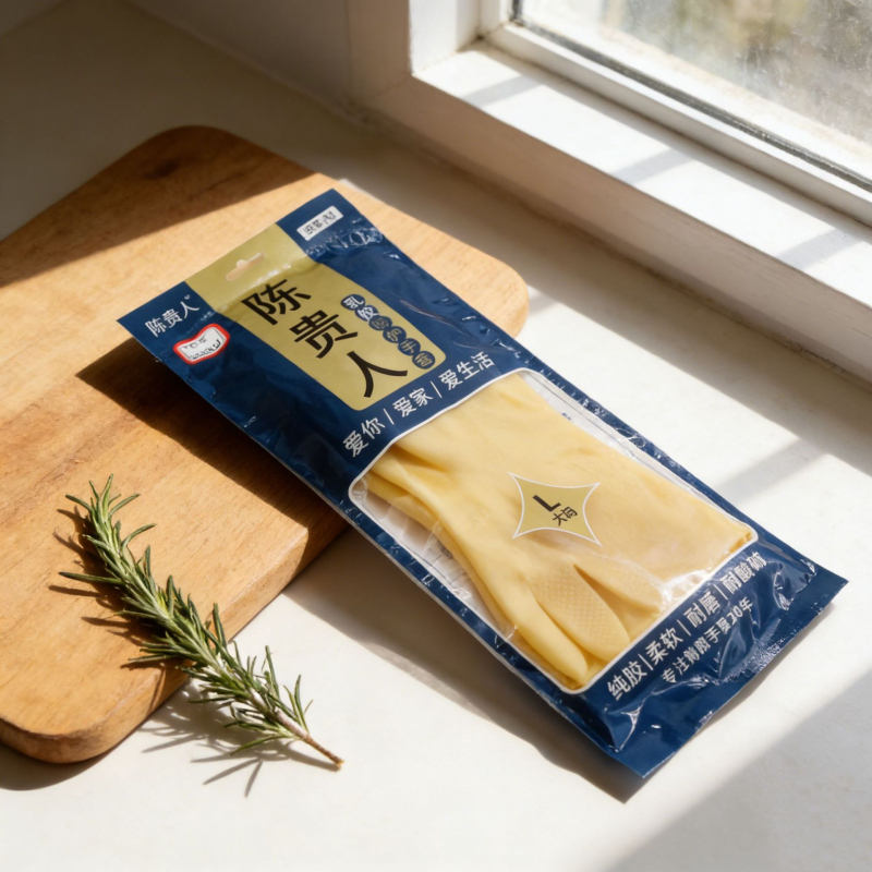 Износоустойчиви латексови ръкавици за домашно почистване, водоустойчиви ръкавици за миене на съдове и пране