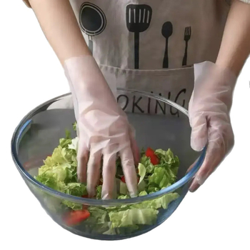 Ελαστικά, εφαρμοστά, παχύτερα μιας χρήσης γάντια για catering, οικιακές εργασίες, κουζίνα και οικιακή χρήση, αδιάβροχα και ανθεκτικά στη φθορά