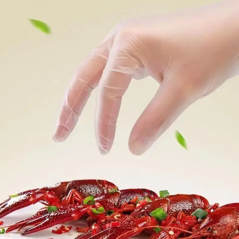 Ελαστικά, εφαρμοστά, παχύτερα μιας χρήσης γάντια για catering, οικιακές εργασίες, κουζίνα και οικιακή χρήση, αδιάβροχα και ανθεκτικά στη φθορά