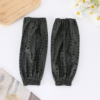 Αδιάβροχο δερμάτινο μανίκι προστασίας για βραχίωνα, με επεκτεινόμενο μήκος, για ενήλικες εργασία, ανθεκτικό στη μόλυνση και στη φθορά