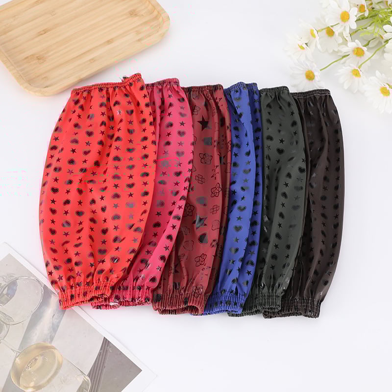 Αδιάβροχο δερμάτινο μανίκι προστασίας για βραχίωνα, με επεκτεινόμενο μήκος, για ενήλικες εργασία, ανθεκτικό στη μόλυνση και στη φθορά