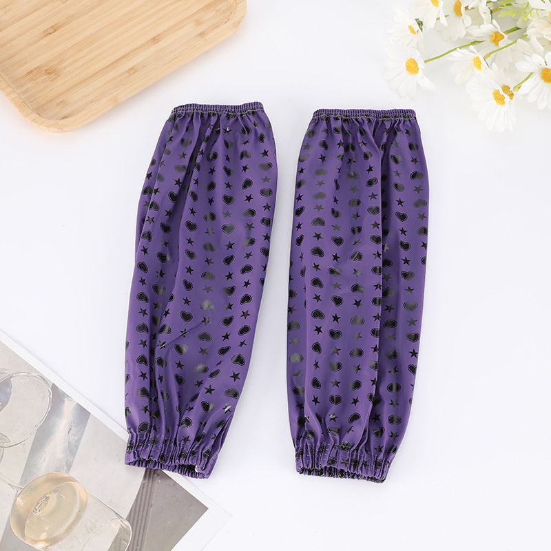 Αδιάβροχο δερμάτινο μανίκι προστασίας για βραχίωνα, με επεκτεινόμενο μήκος, για ενήλικες εργασία, ανθεκτικό στη μόλυνση και στη φθορά