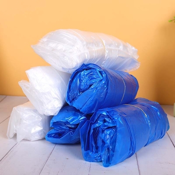 Μίας χρήσης διαφανείς, μακριές μανσέτες κουζίνας, ανθεκτικές στα λίπη, PE πλαστικές μανσέτες, σετ 100 τεμάχια