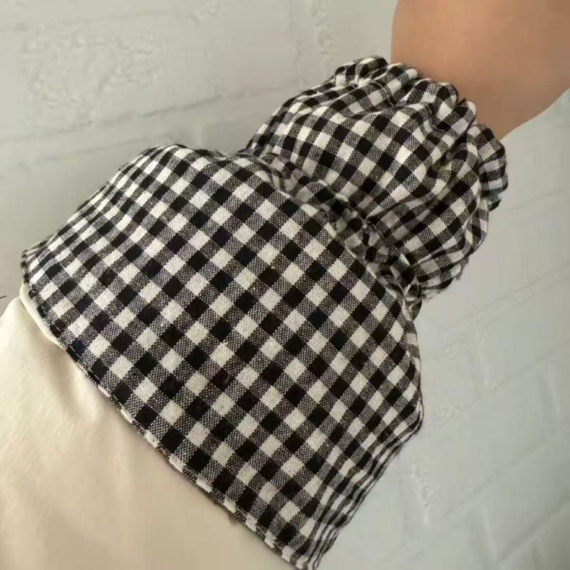 Μανίκια προστασίας σε ιαπωνικό στυλ με φλοράλ, ανθεκτικά σε λίπη και λεκέδες, από πολυεστέρα, για φοιτητές και υπαλλήλους γραφείου