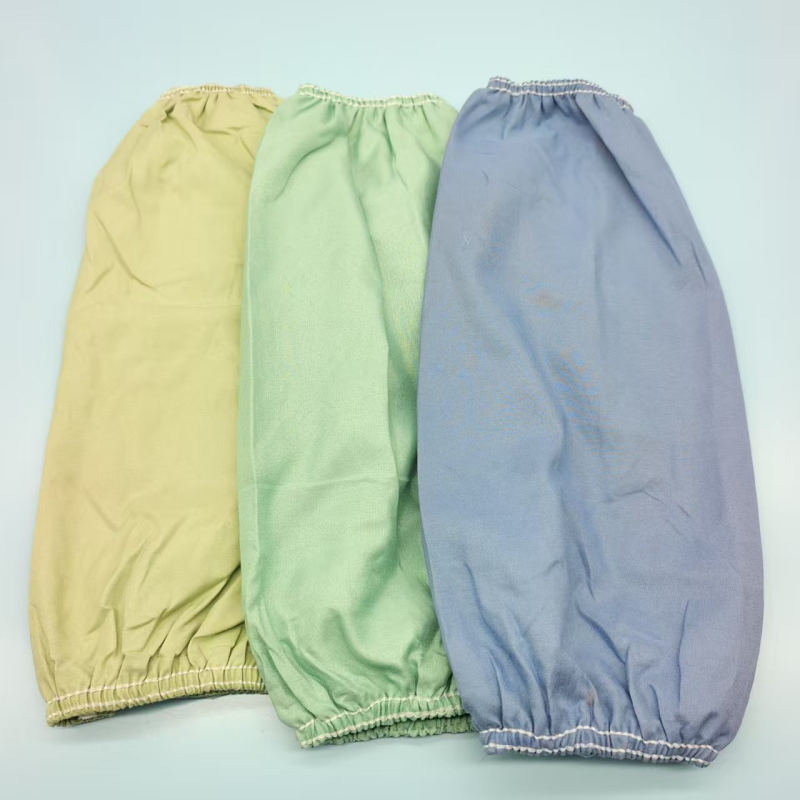 Προστατευτικά μανίκια εργασίας στην κουζίνα, ενισχυμένο ύφασμα πολυεστέρα-βαμβάκι με εκτεταμένο μήκος, ανθεκτικά σε λεκέδες και σκόνη, μονόχρωμα, ένα μέγεθος.