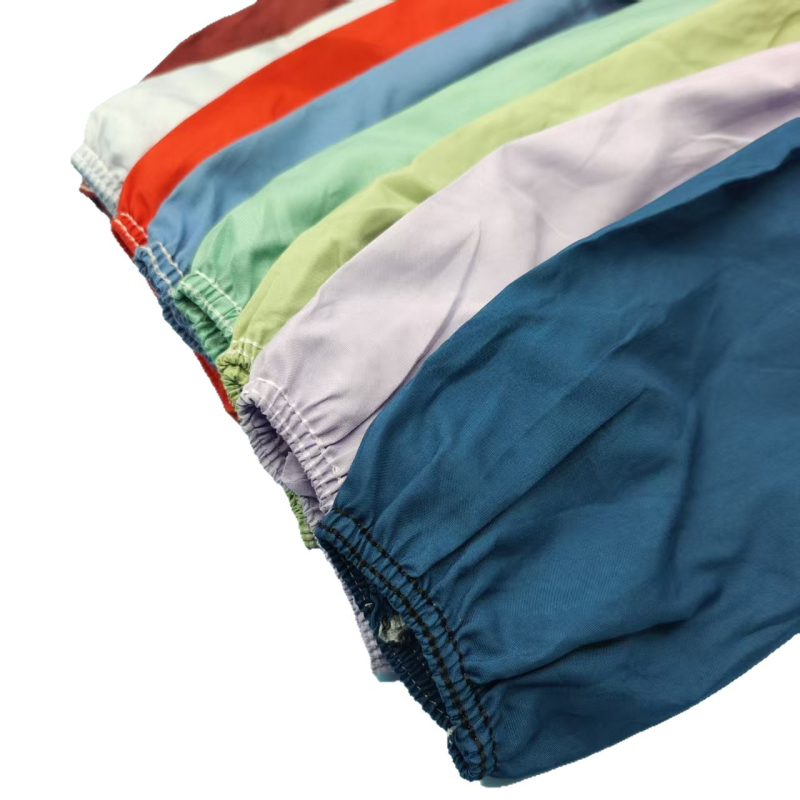 Προστατευτικά μανίκια εργασίας στην κουζίνα, ενισχυμένο ύφασμα πολυεστέρα-βαμβάκι με εκτεταμένο μήκος, ανθεκτικά σε λεκέδες και σκόνη, μονόχρωμα, ένα μέγεθος.