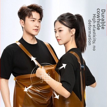 Αδιάβροχη και ανθεκτική στο λάδι ποδιά κουζίνας για πλύσιμο πιάτων, χειρισμό ψαριών και θαλασσινών και catering; μακριά ενισχυμένη unisex κατασκευή