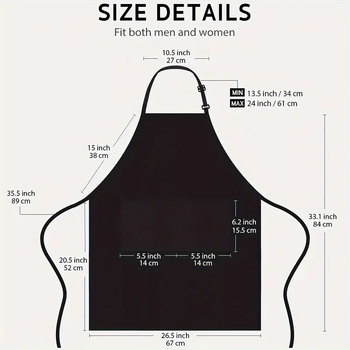 Γυναικεία ποδιά κουζίνας, αδιάβροχη και ανθεκτική στο λάδι, χωρίς μανίκια, μοντέλο 2024