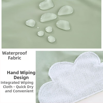 Μαγειρική ποδιά μέσης, αδιάβροχη και ελαφριά για το καλοκαίρι, ανθεκτική στα έλαια, χωρίς πλύσιμο, εργασιακό ρούχο μαγειρέματος, ανθεκτικό στις λεκέδες