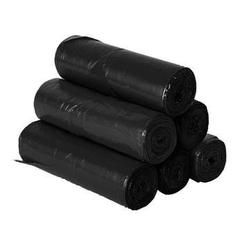 Σακούλες απορριμμάτων σε στυλ γιλέκου, μιας χρήσης, 45×60 εκ., μαύρες, παχυνμένες, για την οικιακή κουζίνα.