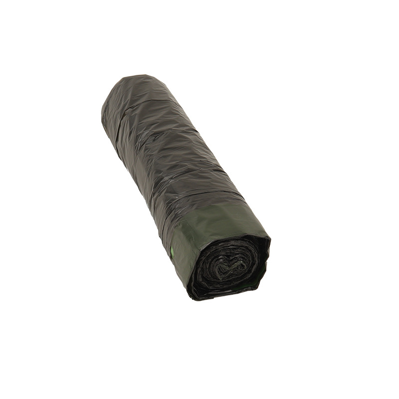 Πλαστική σακούλα απορριμμάτων με κορδόνι, μεγάλη διάσταση, παχιά, HDPE, οικιακή χρήση, φοιτητική εστία