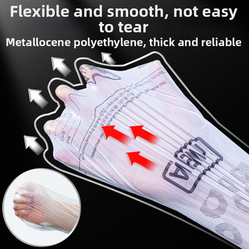 inwejia Σακούλες απορριμμάτων με κορδόνι, οικιακές, φορητές, παχύτερες, μεγάλες, για κουζίνα