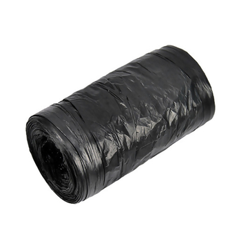 Μαύρες μιας χρήσης σακούλες απορριμμάτων, τύπος ρολού με διάτρηση, μεγέθους 45 × 50 cm, κατάλληλες για ξενοδοχεία και εστιατόρια