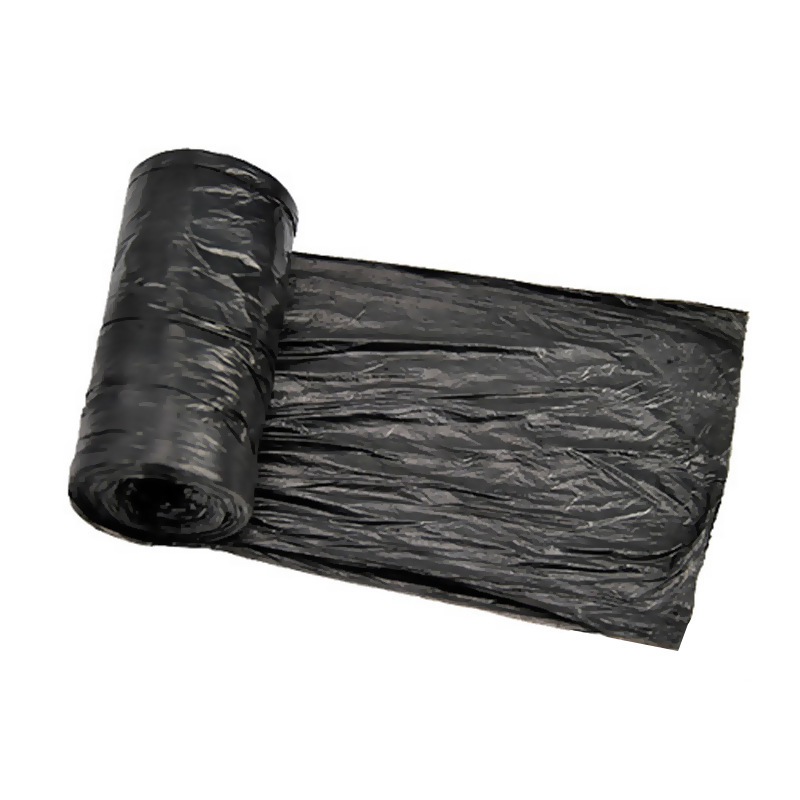 Μαύρες μιας χρήσης σακούλες απορριμμάτων, τύπος ρολού με διάτρηση, μεγέθους 45 × 50 cm, κατάλληλες για ξενοδοχεία και εστιατόρια