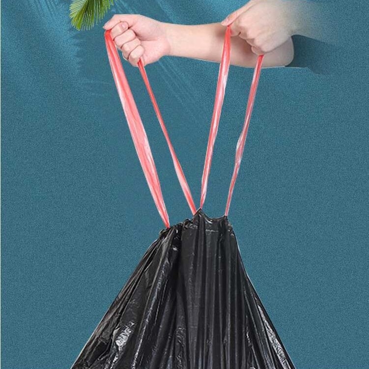 60L οικιακές σακούλες σκουπιδιών με κορδόνι και αυτόματο κλείσιμο