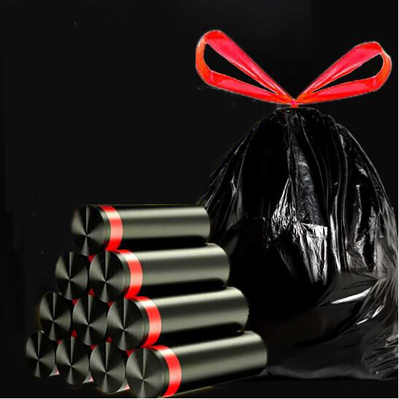 60L οικιακές σακούλες σκουπιδιών με κορδόνι και αυτόματο κλείσιμο