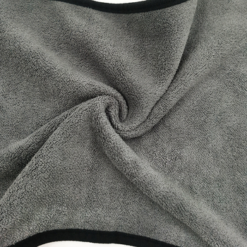 5 бр. кърпи за почистване на автомобил от коралов велур, двустранни, двуцветни, удебелени и високо попиващи