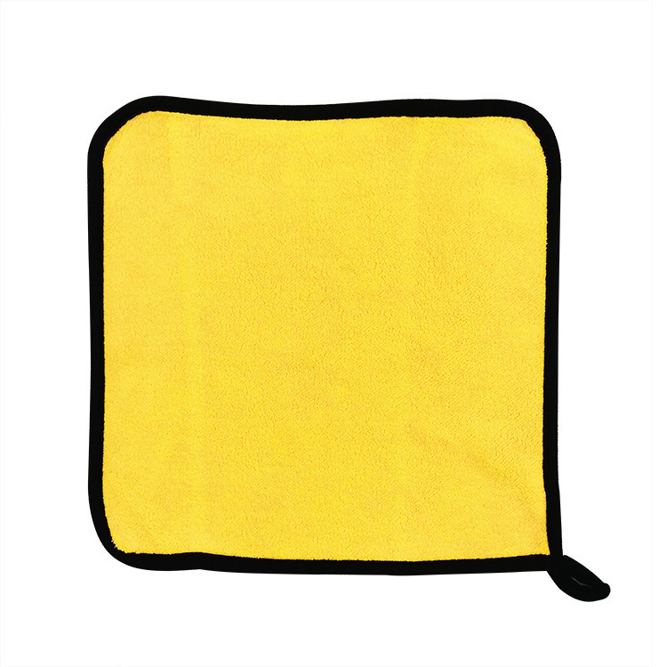 5 бр. кърпи за почистване на автомобил от коралов велур, двустранни, двуцветни, удебелени и високо попиващи