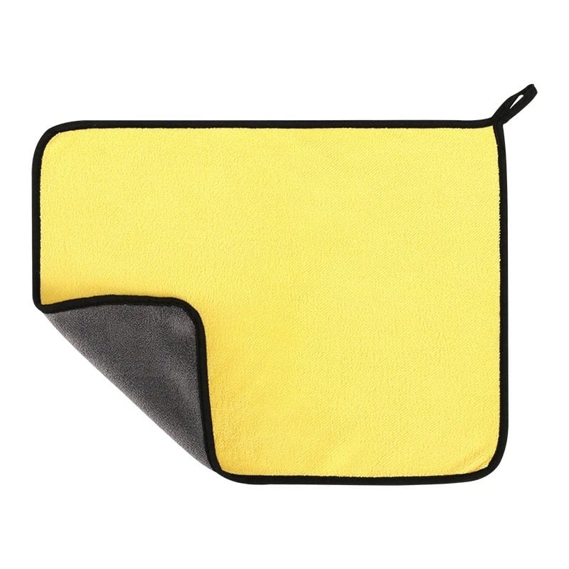 Кухненска микрофибърна кърпа с коралово кадифе – маслоотблъскваща, абсорбираща, закачваща се, почистваща, без разпад на влакна