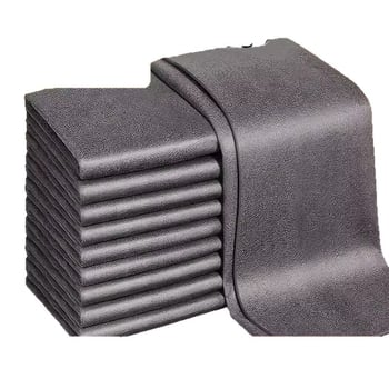 Усилена магическа кърпа за почистване на стъкло в дома, без власинки, без следи, без водни отпечатъци, абсорбираща микрофибърна кърпа за огледала