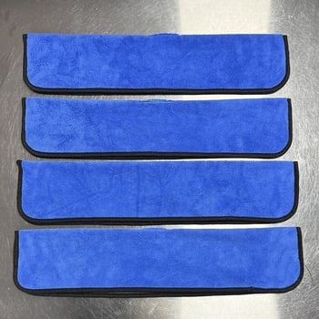 Нов модел кърпа за моп за домашно почистване, микрофибър, удебелена кърпа за изтриване и измиване, двупосочно използване