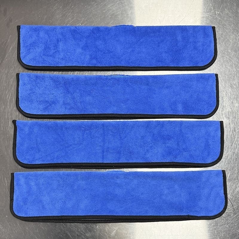 Нов модел кърпа за моп за домашно почистване, микрофибър, удебелена кърпа за изтриване и измиване, двупосочно използване