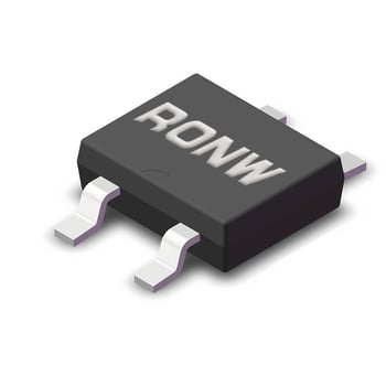 MB10F SMD диоден мост, MBF корпус, 1000 V, 800 mA