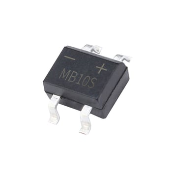MB10S MB10F мостов изправител, ABS опаковка, повърхностно монтиран, ABS210 голям чип