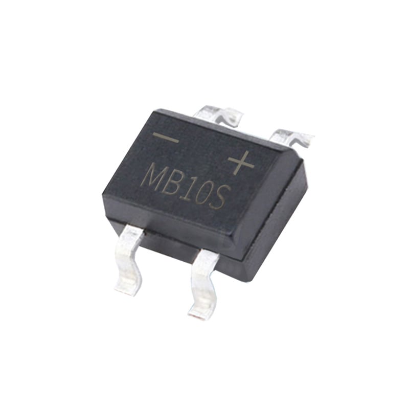MB10S MB10F мостов изправител, ABS опаковка, повърхностно монтиран, ABS210 голям чип